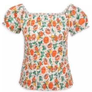 Walt Disney World Vault Orange Bird Smock Top